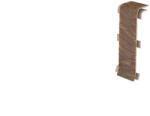 Vilo Imbinare plinta Vilo Esquero, decor Stejar pluta - 66, 6 21, 9 mm, PVC, 20 buc cutie, compatibil plinta 66, 6 mm (DF-3009113)