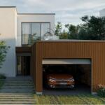 Vilo Lambriu exterior 3D Vilo Fronto, decor Nuc - 2, 95 mp cutie (4 bucati), 2950 250 mm, PVC-U (DF-3029950)