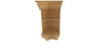 Vilo Colt interior plinta Vilo Flex, decor Stejar Dartford - 55 22 mm, PVC, 30 buc cutie (DF-3007425)