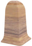 Vilo Colt exterior plinta Vilo Flex, decor Nuc Inchis - 55 22 mm, PVC, 30 buc cutie (DF-3007315)