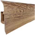 Vilo Plinta PVC Vilo Flex pentru parchet, decor Stejar Inchis Scandura - 2520 55 22 mm (DF-3026712)