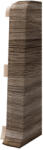 Vilo Capac plinta Vilo Esquero, decor Stejar inchis - 66, 6 21, 9 mm, PVC, 20 buc cutie, compatibil plinta 66, 6 mm (DF-3022069)