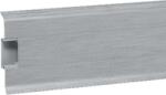 Korner Plinta PVC cu Canal Siena, 2500 X 80 X 20 mm - Inox (DF-PP80S-0-802)