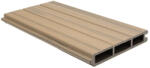 Naimeed Company Profil gard WPC compozit lemn-plastic D6473, rezistent UV si inghet -40C +60C, 1800x155x24 mm, Crem (DF-D6473)