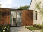 Vilo Lambriu exterior 3D Vilo Fronto, decor Stejar Auriu - 2, 95 mp cutie (4 bucati), 2950 250 mm, PVC-U (DF-3029949)