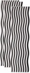 Naimeed Company Pachet 3 buc - Panou acustic lamelar din MDF cu pasla fonoabsorbanta, D6248, 2400 x 300 x 18 mm, Alb (DF-D6248)