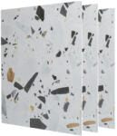 Naimeed Company Placa decorativa compozit Highlight UV D6524 - Gri, 1220 mm x 920 mm x 2.8mm, set 3 bucati (DF-D6524)