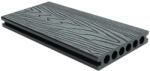 Naimeed Company Pardoseala WPC Terasa D6484, antiderapanta, rezistenta UV si inghet, clasa trafic 23, 2900x140x25 mm, Gri (DF-D6484)