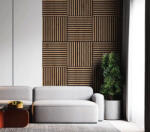 Profiline Panou lamelar decorativ MDF decor stejar clasic, 600 600 21 mm (DF-MF.190566)
