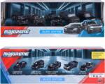 Simba Toys Set 5 masinute metalice Majorette Black Edition, modele licentiate (8502005000)