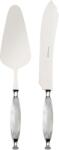 Casa Bugatti Spatulă și cuțit pentru servirea tortului Country, albe, în cutie cadou, set 2 piese (COC1M-N4120/21)