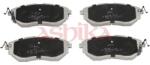 ASHIKA Set placute frana ASHIKA 50-07-709 (50-07-709)