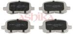 ASHIKA Set placute frana ASHIKA 50-02-216 (50-02-216)