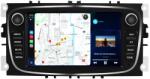 NavStore Navigatie Dedicata Ford Focus/Mondeo/Kuga/Fiesta/C-Max/S-Max (2007 - 2011), 7 Inch, 4Gb Ram, 64Gb Stocare, Android Auto, Carplay, Neagra (C8046)