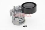 ASHIKA intinzator, curea transmisie ASHIKA 128-0W-W03 (128-0W-W03)