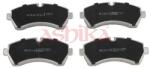 ASHIKA Set placute frana ASHIKA 50-00-0539 (50-00-0539)