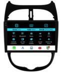 NavStore Navigatie Dedicata Peugeot 206 (2001 - 2008), 9 Inch, 4Gb Ram, 64Gb Stocare, Android Auto, Carplay (C9796)