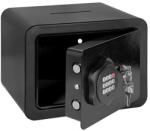 Rebel Seif electronic Rebel RB-7001, 2 chei de urgenta, otel, 23 x 17 x 17 cm, Negru (RB-7001)