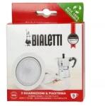 Bialetti Garnituri Bialetti pentru moka 9 aluminiu - 3 garnituri + 1 filtru