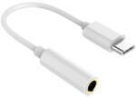 Platinet Adaptor audio Platinet USB-C la 3.5mm, Alb (PLA5907595456449)