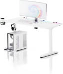 Diablo Chairs DIABLO X-Forge 1400 elektromos gamer asztal, 140 x 70 cm, fehér