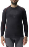 UYN Man Evolutyon Comfort UW Shirt LG SL, charcoal/white/red aláöltöző felső