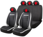 AutoHelix MSA Set Huse Scaune Universale HLX4 Compatibile cu Suzuki - Negru/Gri (GRO18)