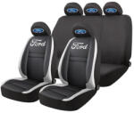 AutoHelix MSA Set Huse Scaune Universale HLX4 Compatibile cu Ford - Negru/Gri (GRO6)