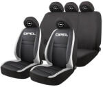 AutoHelix MSA Set Huse Scaune Universale HLX4 Compatibile cu Opel - Negru/Gri (GRO9)