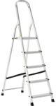 TOYA Scara cu platforma uz casnic Vorel Trepte: 5 | Inaltimea platformei: 0, 97 m | Aluminiu (17741)