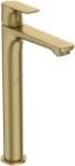 Ideal Standard Connect Air - Slim mosdókagyló keverő, BlueStart, Brushed Gold A7028A2 (A7028A2)