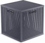 Keter KAYA 19L Tárolódoboz 28 x 28 x 28 cm, kékesszürke (17213764) 264005 (264005)