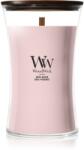 WoodWick Rose Blush lumânare parfumată cu fitil din lemn 610 g