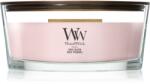 WoodWick Rose Blush lumânare parfumată cu fitil din lemn 453.6 g