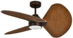 Lucci Air 51325649-LED Ventilator cu lumină reglabilă SABLE 1xGX53/12W/230V CCT Ø 91, 5 cm maro + telecomandă inclusă (FAN00313)