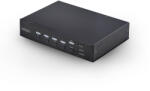 StarTech StarTech. com P4AD122M-KVM-SWITCH 4 portos, DisplayPort, többnézetes KVM-kapcsoló (P4AD122M-KVM-SWITCH)