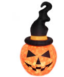 Somogyi Elektronic KD 180 T felfújható halloween tök, 183 cm, belső LED projektorral, beépített ventilátor, kül- és beltéri (KD_180_T)