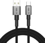 Tech-Protect Ultraboost DNA USB-A - USB-C adat- és töltőkábel, 15W, 2m, szürke