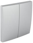 Efapel Logus90 kettes billentyűpár , kapcsoló fedél, aluminium 90611 TAL (90611TAL)