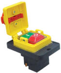 TRACON biztonsági kapcsoló, relés gombafejű reteszeléssel ( PIN, 400 VAC, 8A/AC3, IP54 ) - SSTM-317 (SSTM-317)