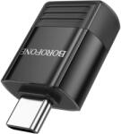BOROFONE BV18 Type C - USB adapter OTG fekete