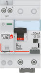 Legrand DX3 Stop Arc Íveszárlat érzékelő kombinált áram-védőkapcsoló C16 10000A alsó betáp BIC - 415967 (415967)