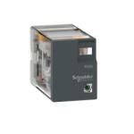 Schneider Electric Harmony Electromechanical Relays - RXM4LB2BD - Miniatűr dugaszolható relé - RXM, 3 A, 4 CO, LED - es, 24 V DC (RXM4LB2BD)