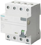 Siemens 5SV3644-6 FI-relé 40A 4P 300mA, A típus (5SV36446)