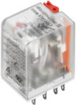 Weidmüller DRM570730LT 4 morzés relé tesztgombbal és LED-del, 230V AC 7760056104 Weidmüller (7760056104)
