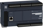 Schneider Electric Modicon M221 - TM221C40T - gépvezérlő PLC, 40 I/O, tranzisztor (source) kimenet, RS232/RS485, 24 VDC (TM221C40T)