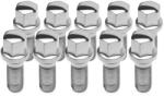 TPI kerékcsavar, 10 db, R13 gömbfejű, 17 mm, hatlapfejű, M14 × 1, 5, 28 mm, króm (184280(13R)_10)
