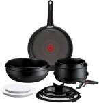 Tefal Set de Vase Tefal Ingenio Explore On, 13 piese, Negru, Antiaderent, Stivuitor (P0009302)