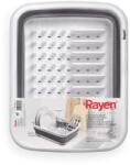 Rayen Suport pentru vase pliabil Rayen, 37, 7x29, 3 cm, gri-alb, cu abtropire eficienta (2301.01) Uscator vase