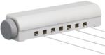 Rayen Suport de rufe Rayen 0026, 14 m suprafata de uscare, 4 fire extensibile (0026) Uscator vase